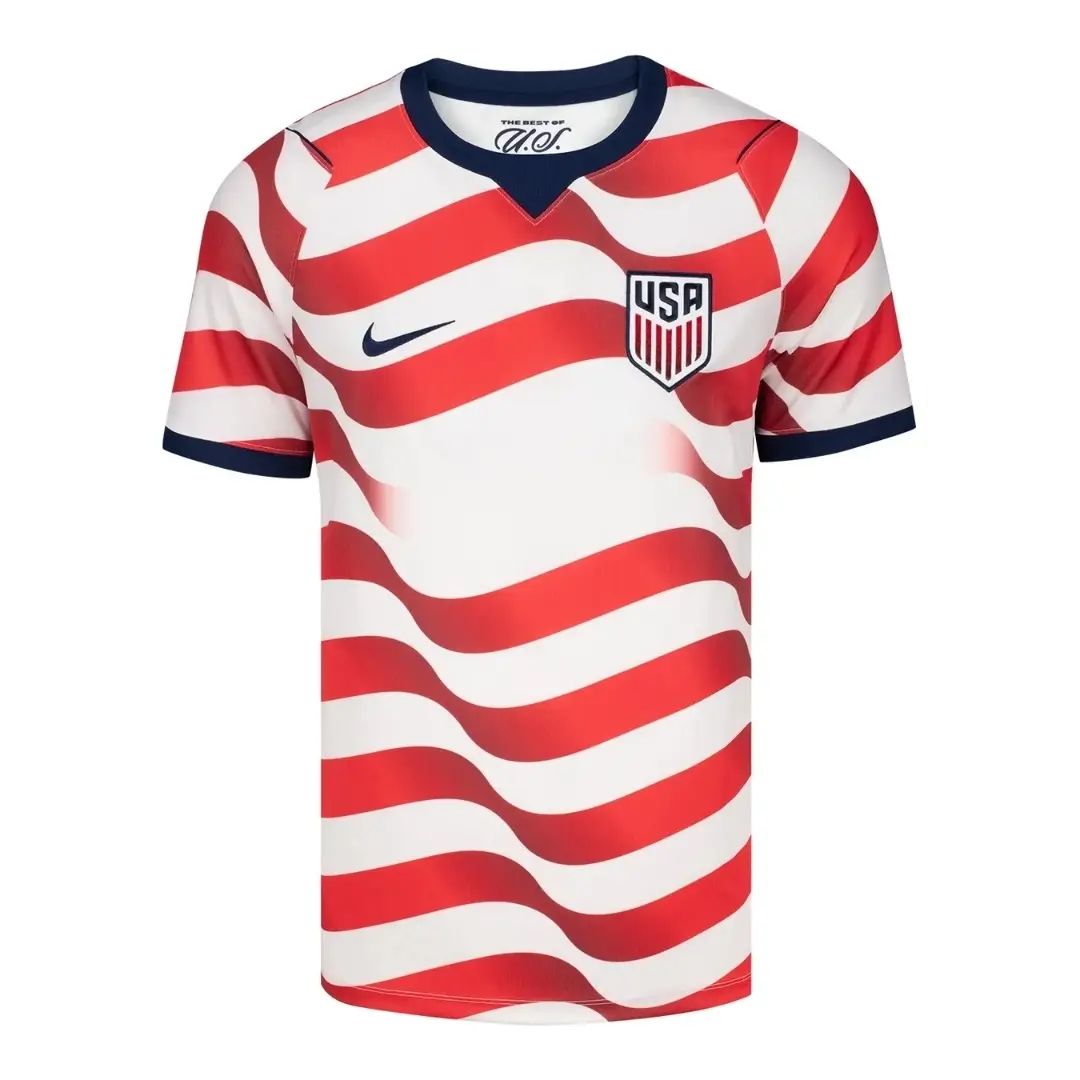 USMNT USA Outlaws Home Soccer Jersey 2026 red&white