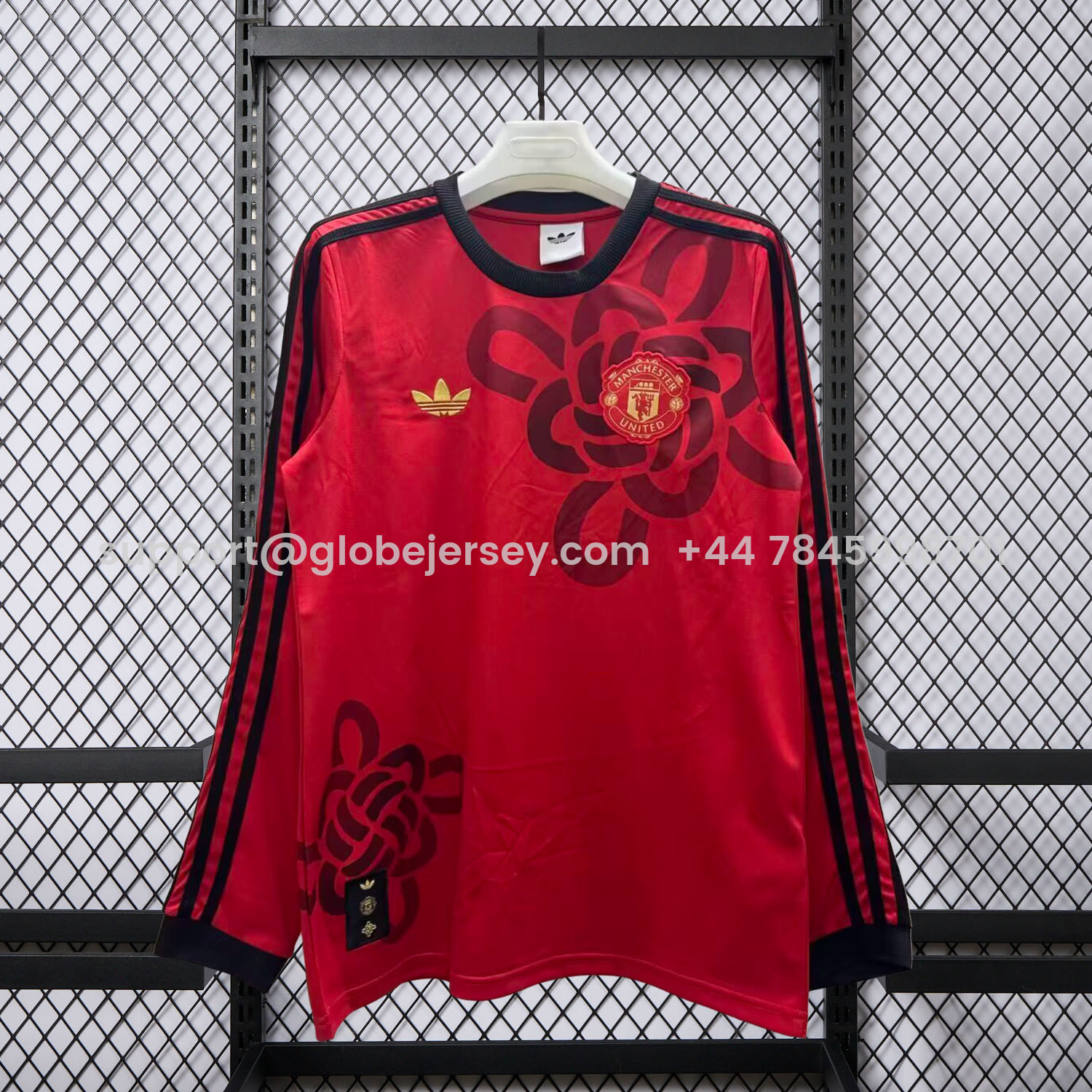 Manchester United 25-26 Chinese Knot Red Special Long Sleeves Jersey - Fans Version