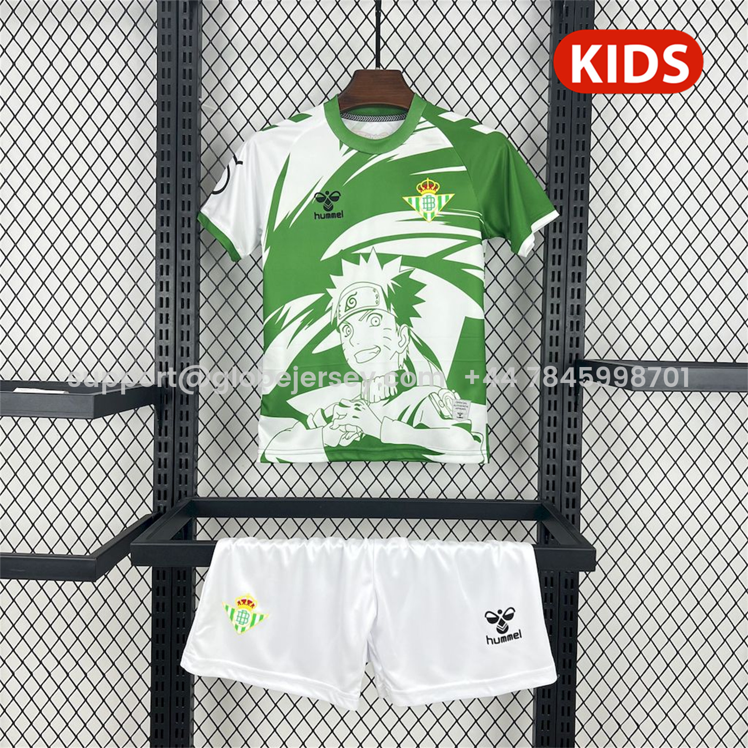 Real Betis 25-26 NARUTO Special Edition Kids Kit