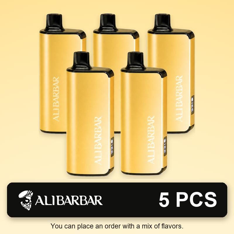 ALIBARBAR INGOT 9000 Puffs - 5PCS