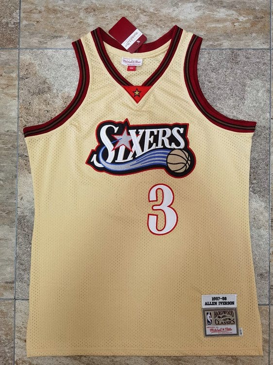 Allen Iverson Philadelphia 76ers Throwback Jersey