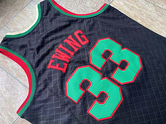 Knicks No. 33 Ewing black MN