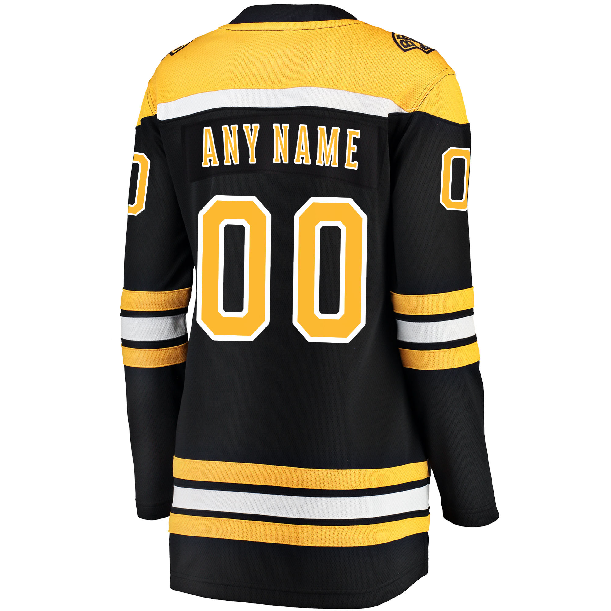 Boston Bruins Fanatics Women’s Home Breakaway Custom Jersey – Black