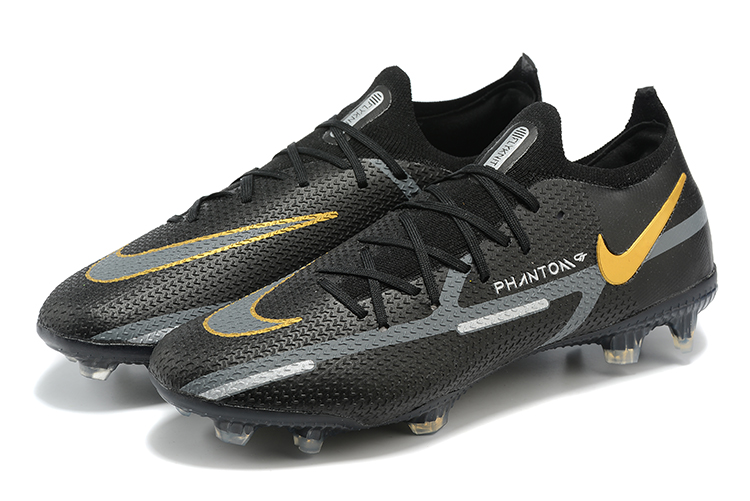 Shock Wave series Nike low-top Phantom GT2 waterproof Recharge all-knit FG football shoes Nike Phantom GT2 Elite FG