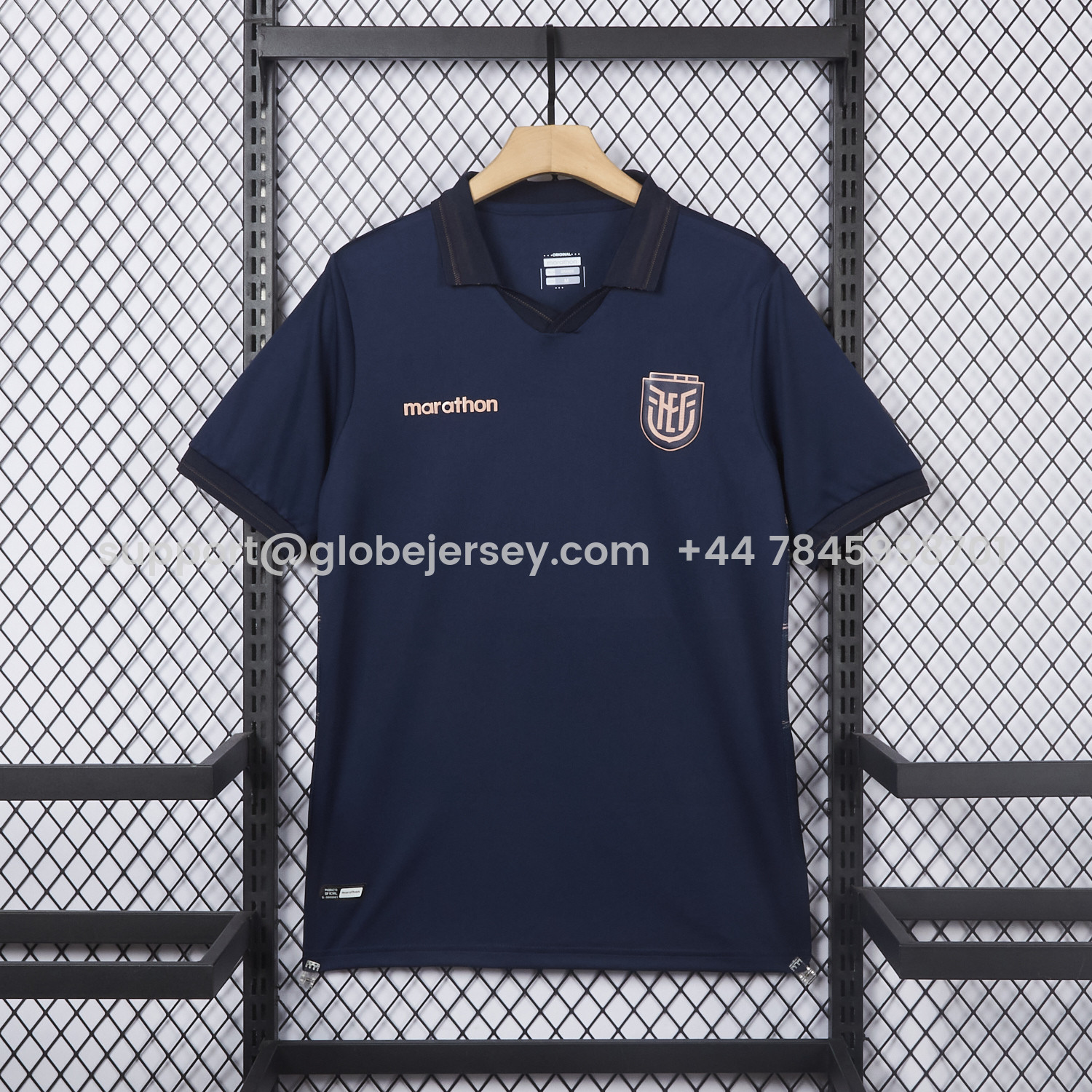 Ecuador 2026 Away Deep Blue Jersey - Fans Version