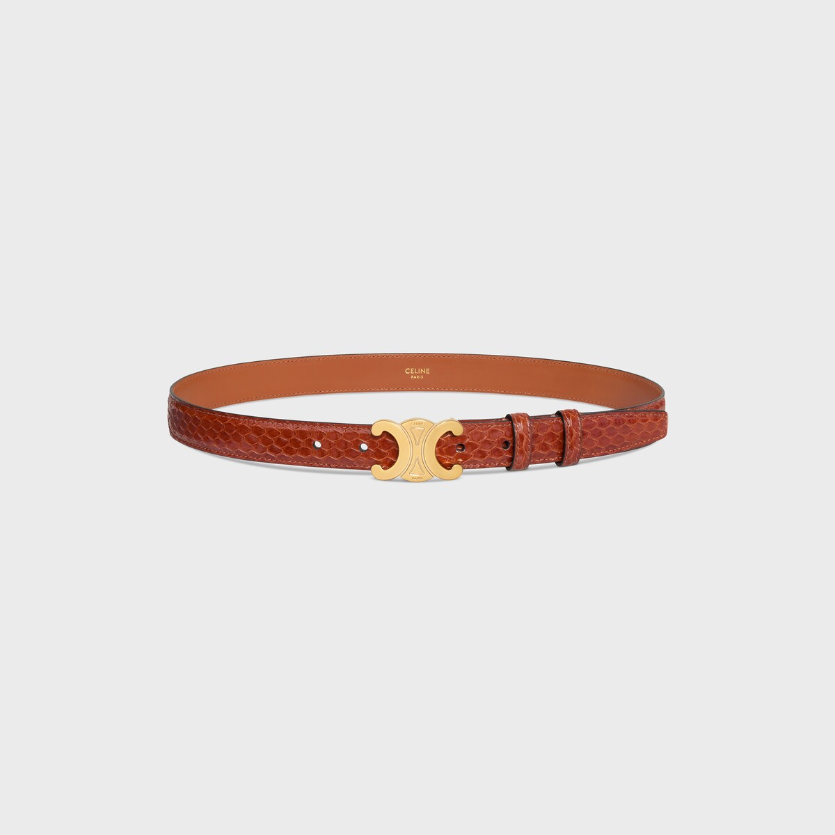 Medium Triomphe Belt in PYTHON