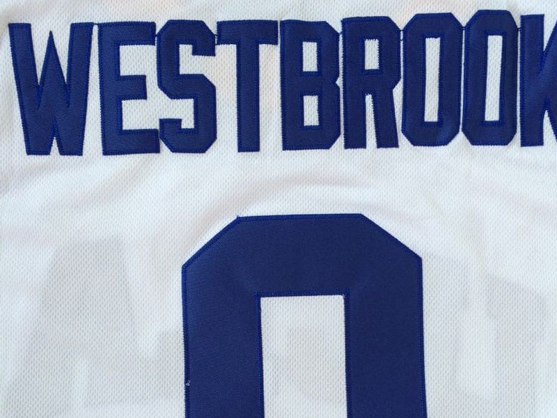 NCAA UCLA No. 0 Spruit White Jersey