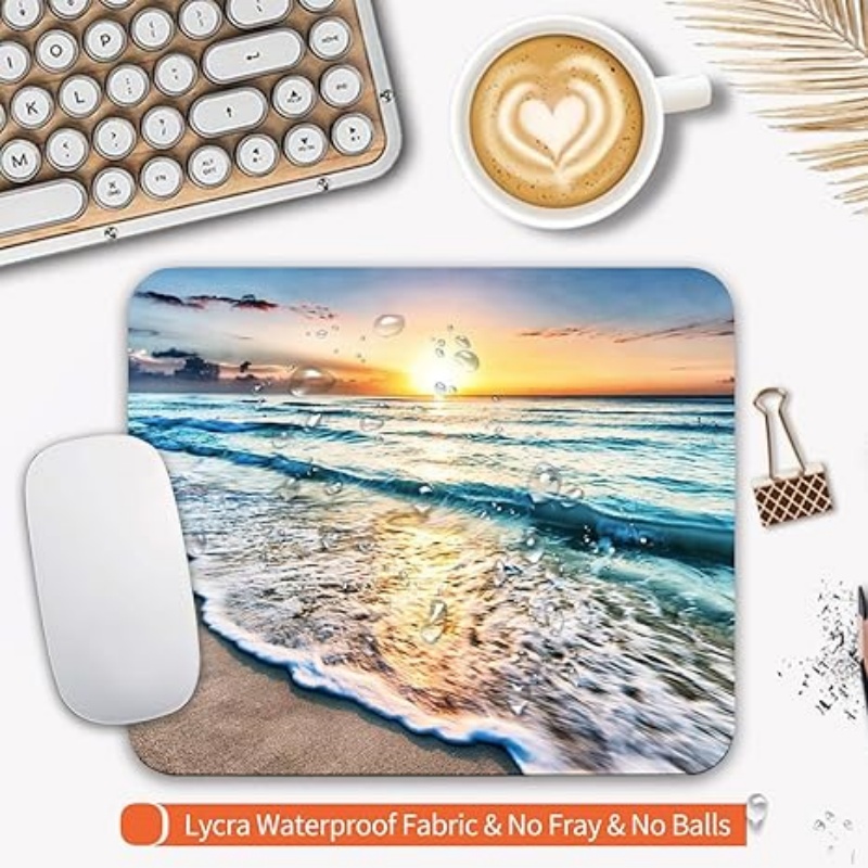 PADARTISAN Square Mouse Pad, Personalized Premium-Textured Custom Mouse Mat Design