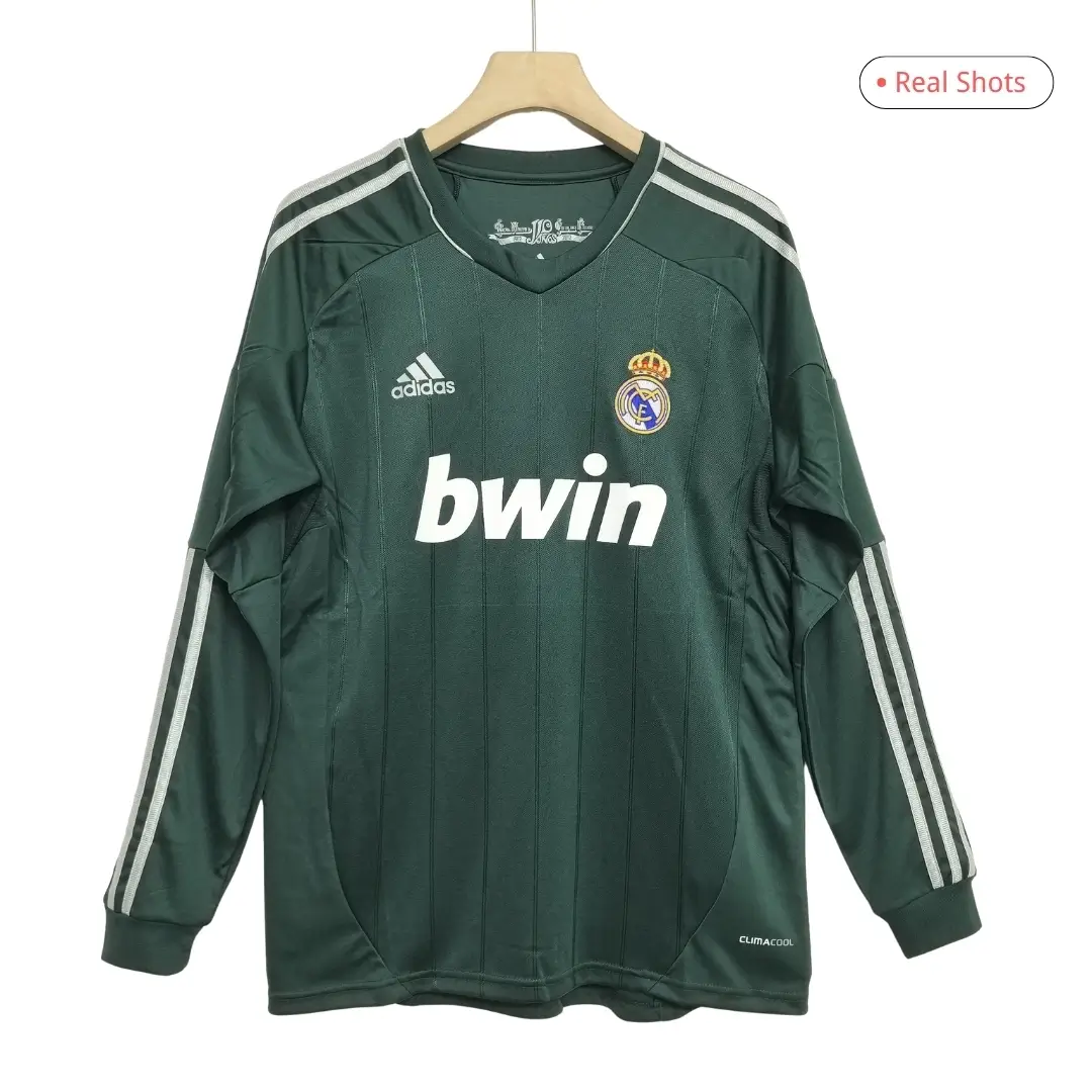 Ronaldo #7 Real Madrid 2012/13 Third Away Long Sleeve Retro Jersey