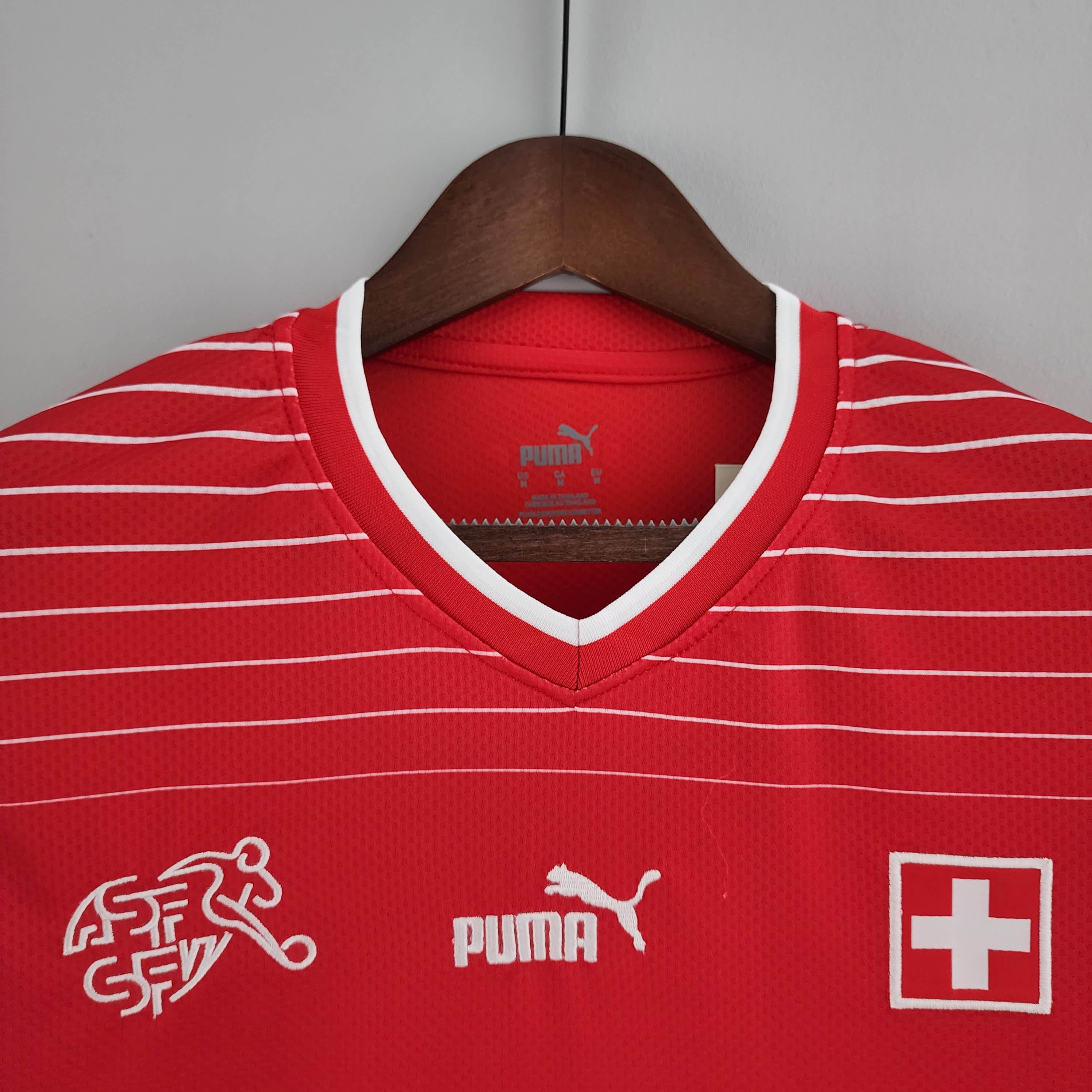 2022 FIFA World Cup Switzerland Home Soccer Shirt