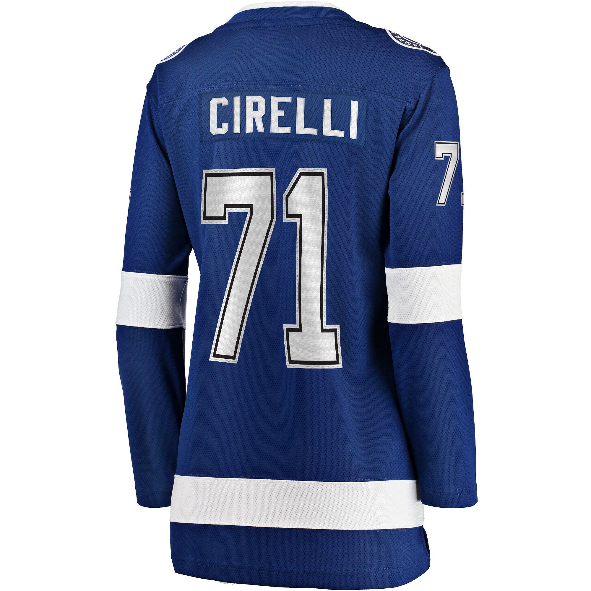 Anthony Cirelli Tampa Bay Lightning Fanatics Women’s Home Breakaway   Jersey – Blue