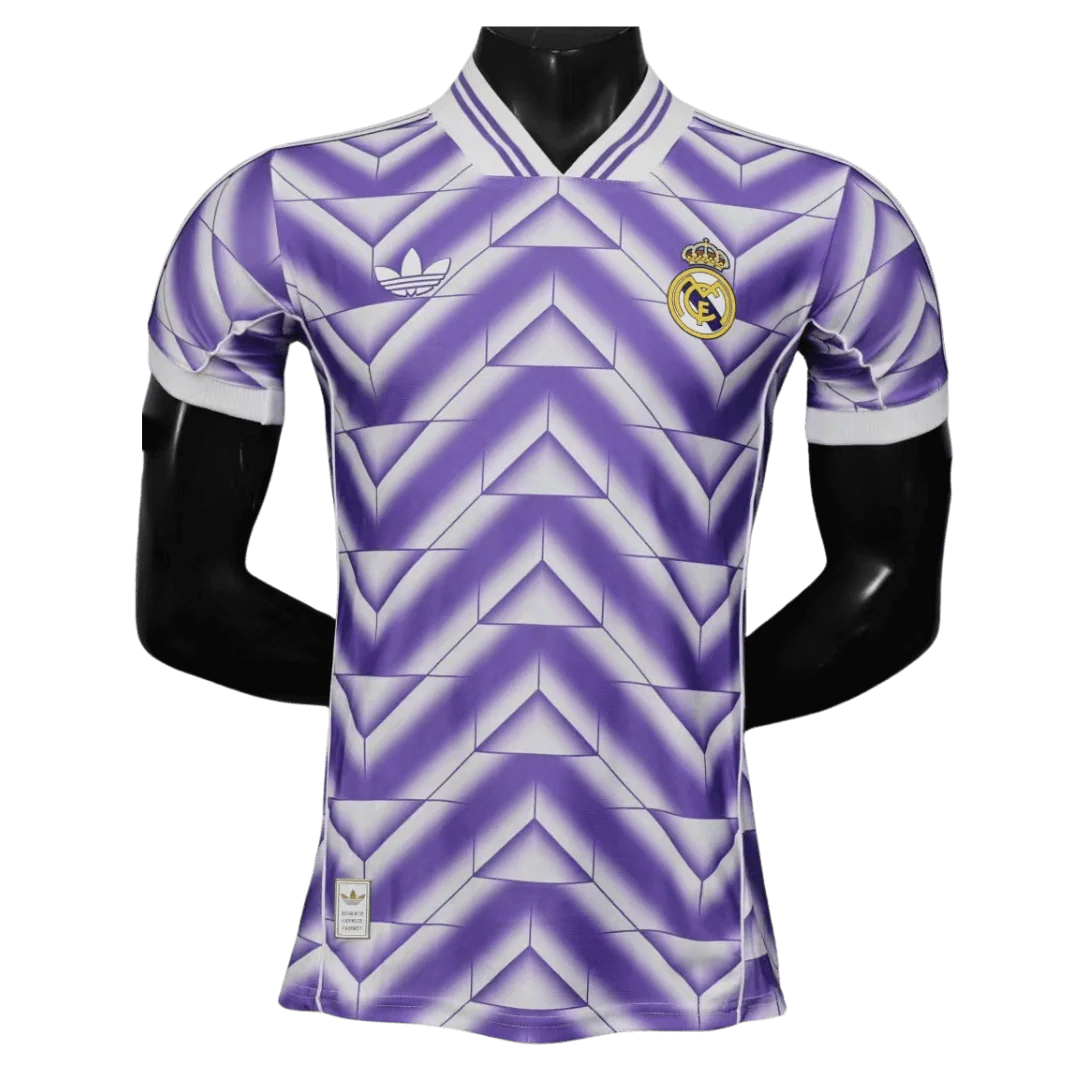 Real Madrid Lifestyler Purple Jersey Player Version