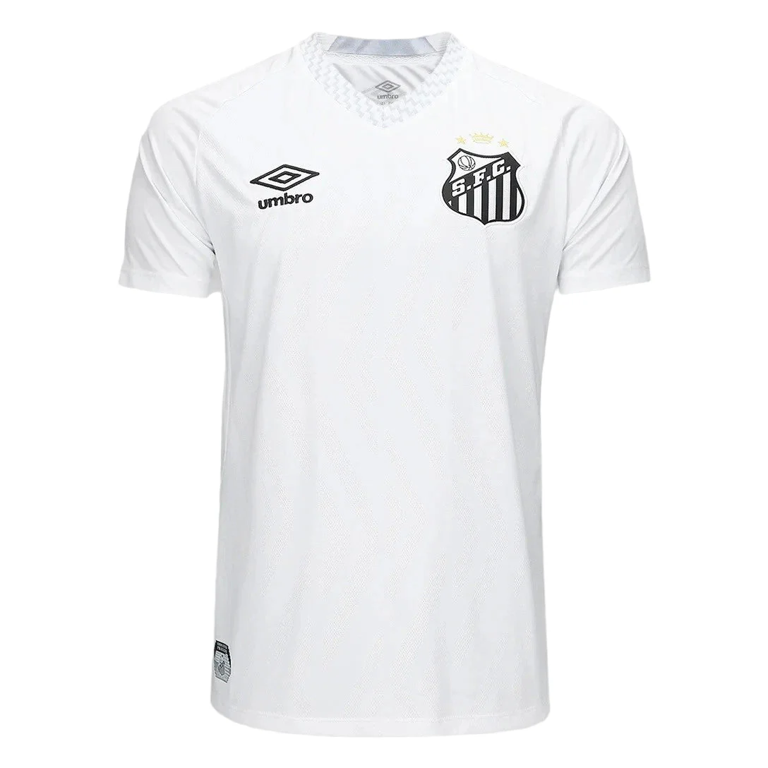 Umbro Neymar Jr Men's Santos FC 25/26 Home Jersey (White)