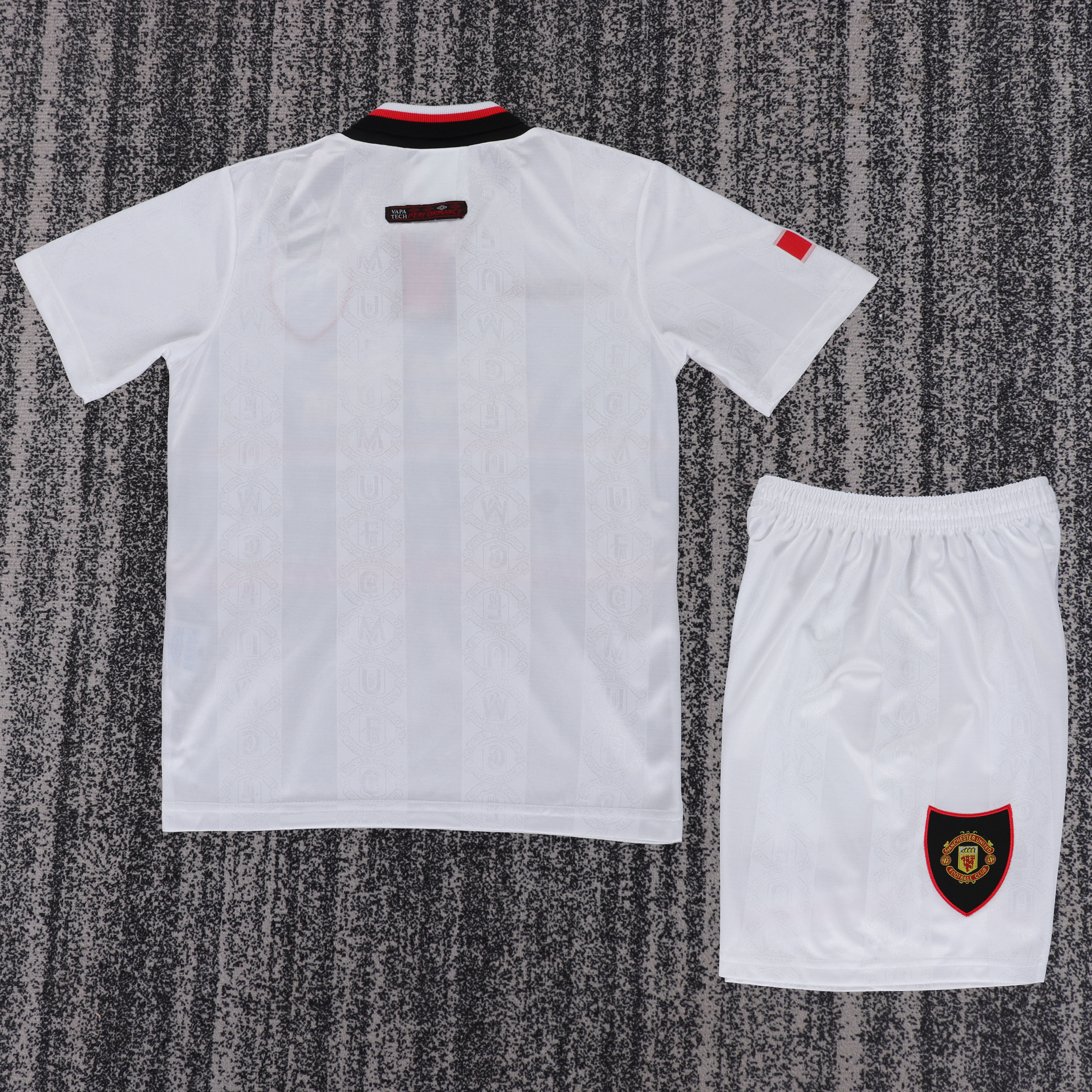 1998 Manchester United Away Retro Children's Jersey Set - Fans Edition