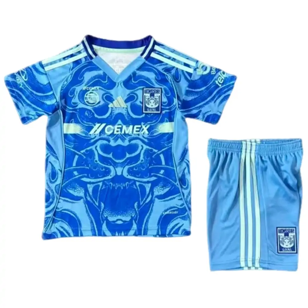 2025-26 Tigers Away Jersey Kids' Set - Fans Edition