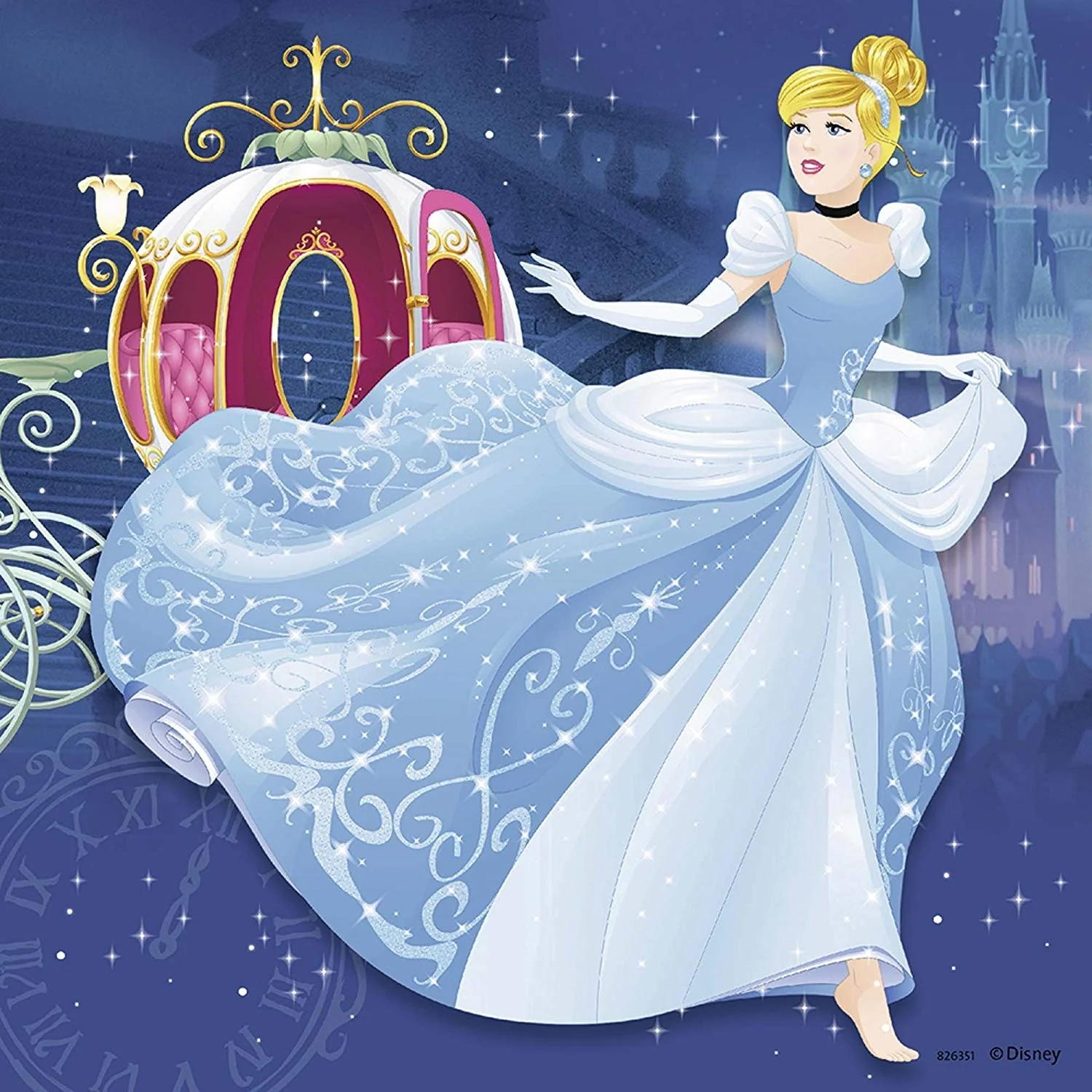 Ravensburger Disney Princess, Princess Adventure 3x 49pc Jigsaw Puzzles