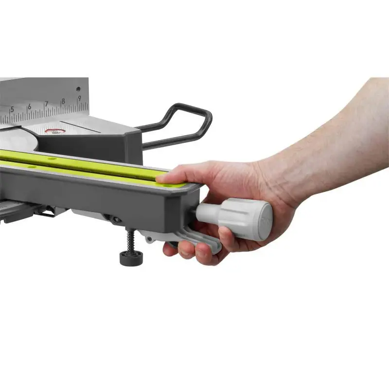 10-Inch Corded Sliding Compound Miter Saw – 15-Amp with LED Cutline Guidance