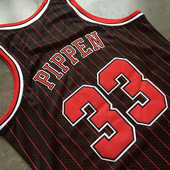 Chicago Bulls Pippen 33 Black MN