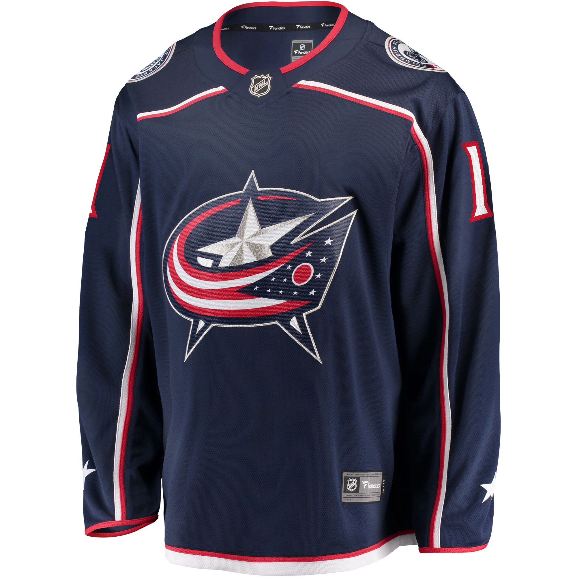 Adam Fantilli Columbus Blue Jackets Fanatics Home Breakaway   Jersey – Navy