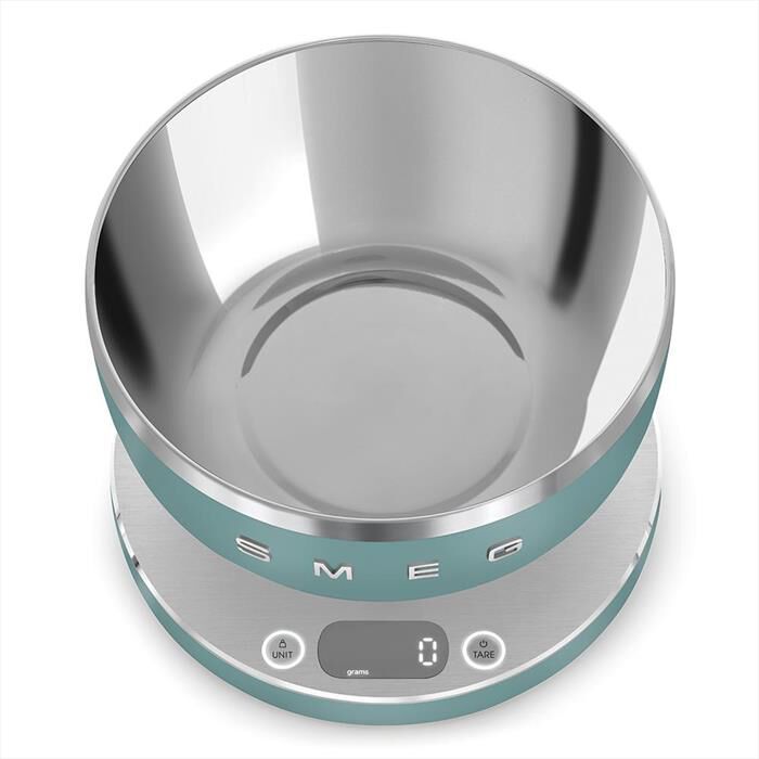 SMEG - Bilancia da cucina Linea Collezione KSC01EGMWW-Verde Smeraldo Opaco