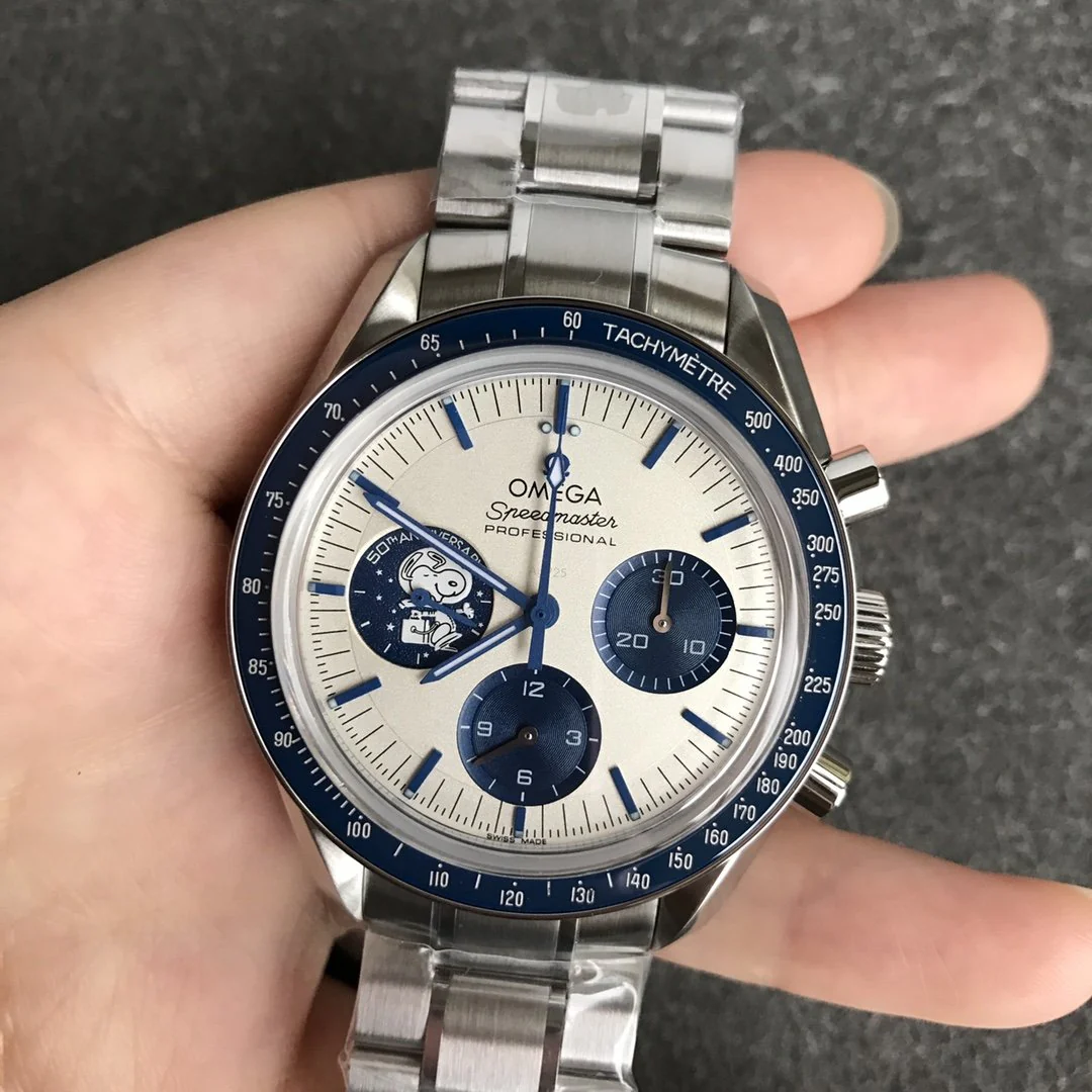 Omega Watch SPEEDMASTER SILVER SNOOPY STAINLESS STEEL