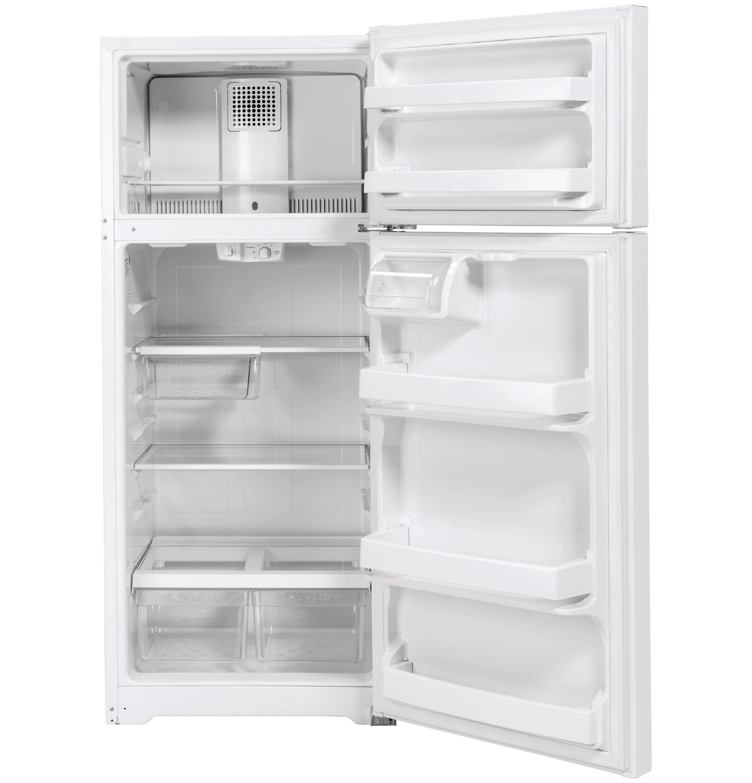 GE APPLIANCES GTS18HGNRWW top freezer freestanding refrigerator