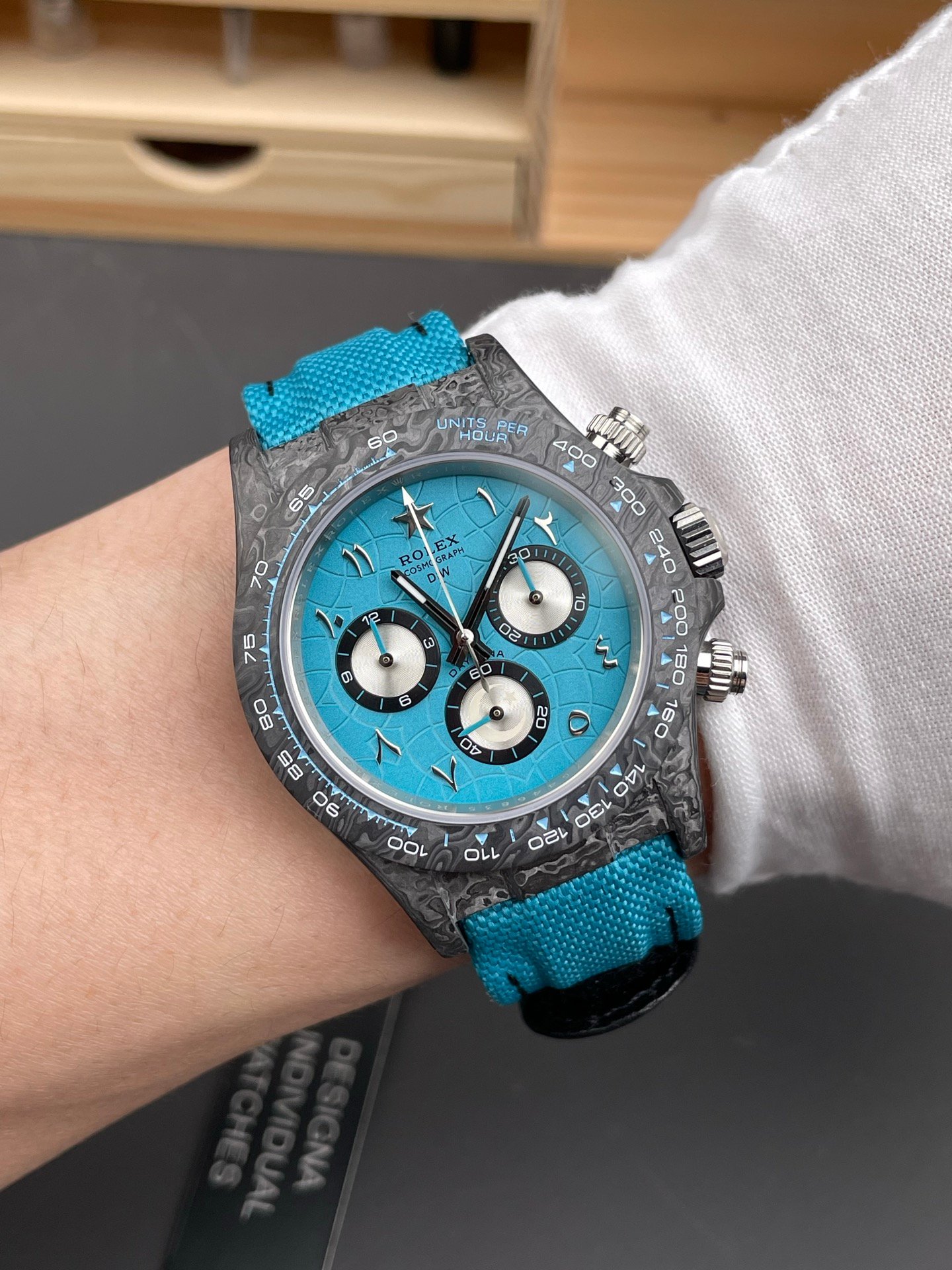 Rolex Daytona Carbon Blue
