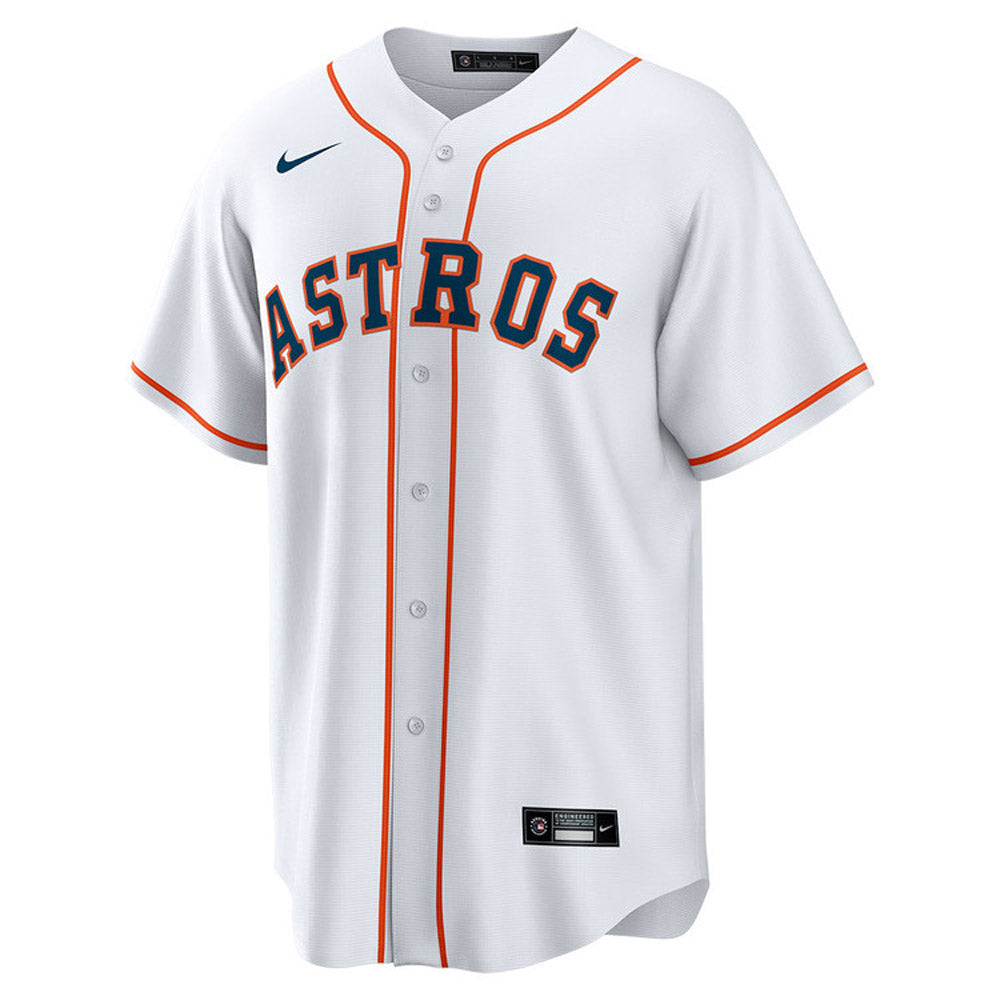 Men's Houston Astros Kyle Tucker Cool Base Replica Home Jersey - White