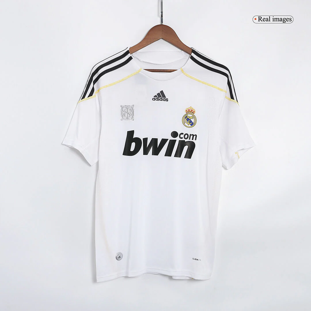 Real Madrid 2009/10 Retro Home Soccer Jersey