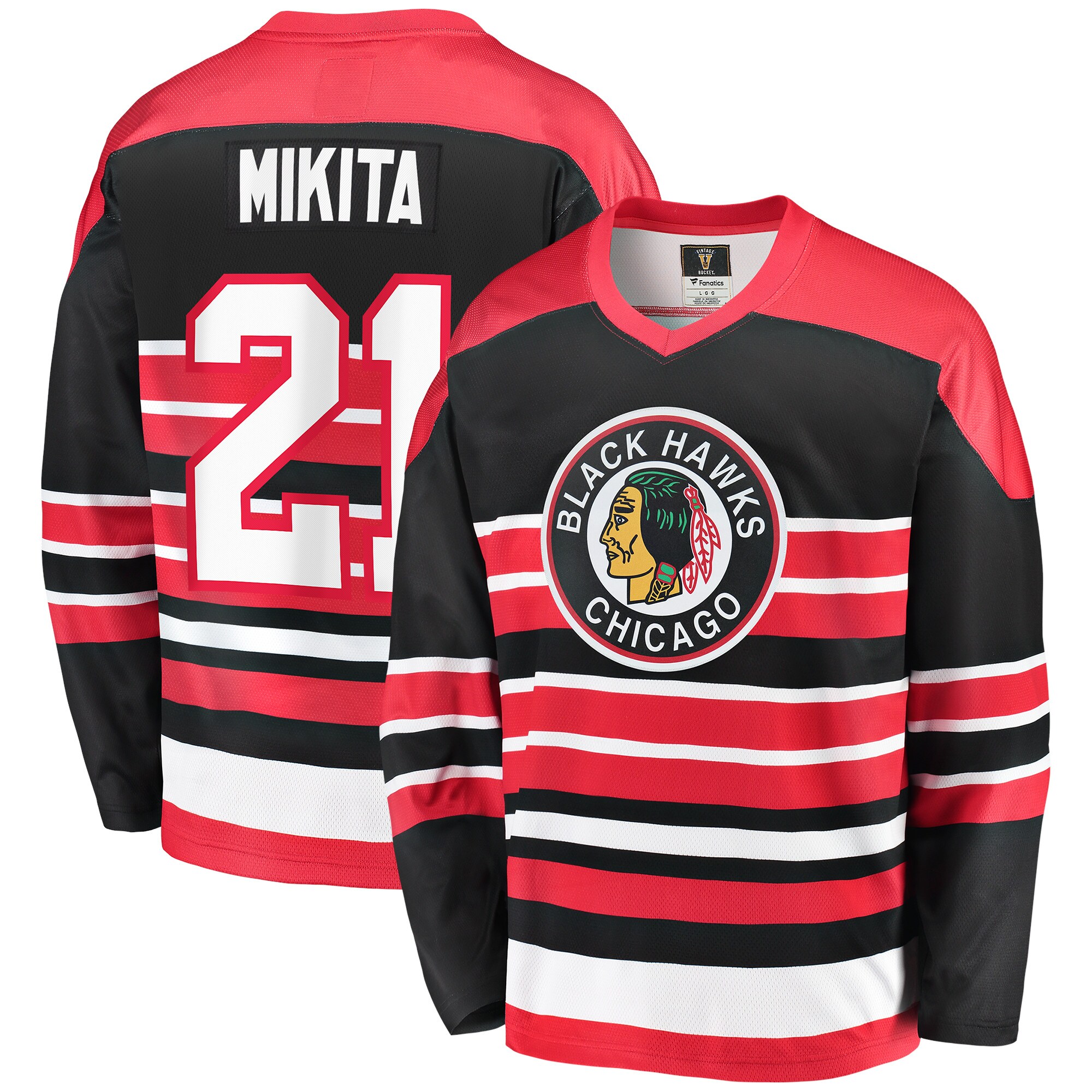 Stan Mikita Chicago Blackhawks Fanatics Premier Breakaway Retired   Jersey – Red