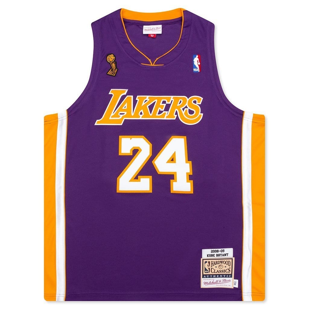 Kobe Bryant #24 Los Angeles Lakers Purple Throwback Jersey
