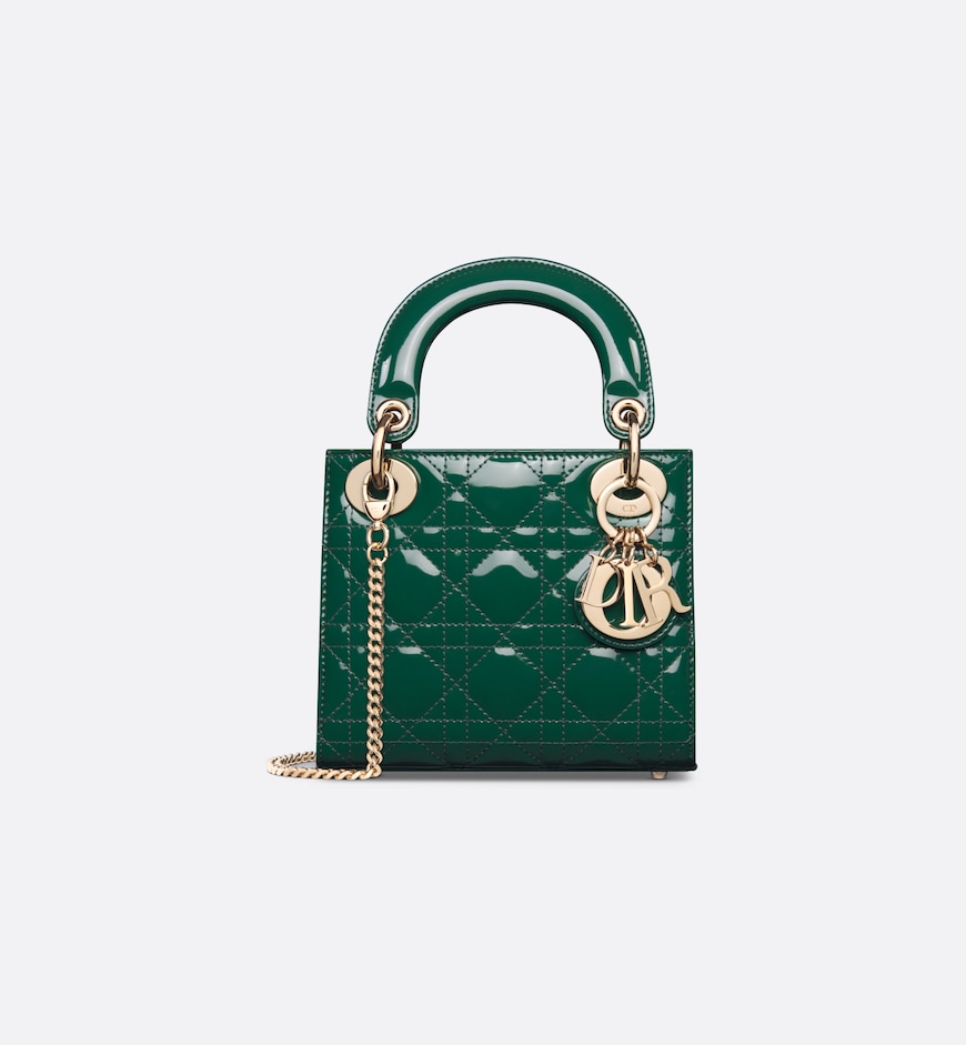 Mini Dioriviera Lady Bag – Patent Leather