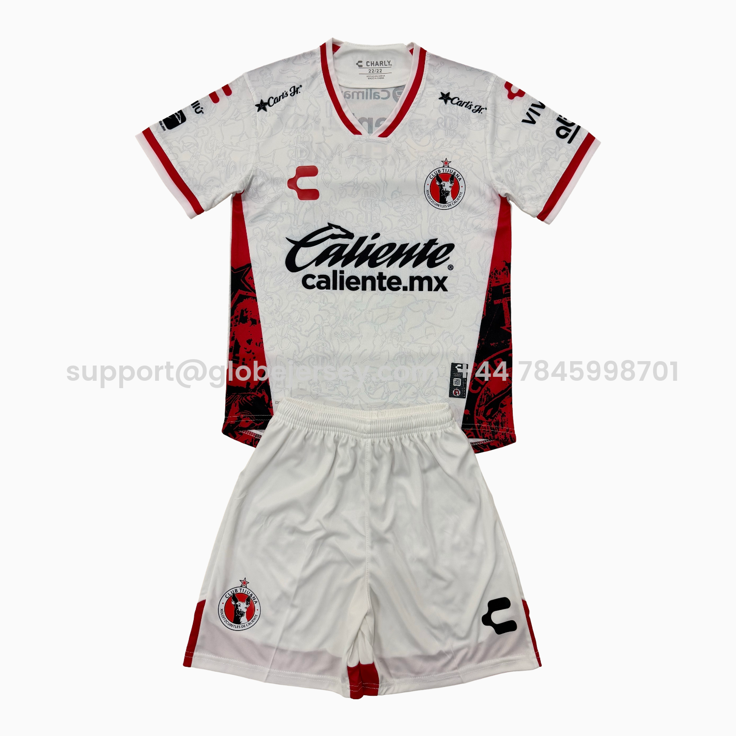 Club Tijuana 25-26 Away Men's Adult Jersey Set - Fans Version