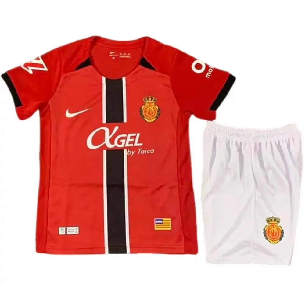 2025-26 Mallorca Home Stadium Children's Jersey Set - Fans Edition
