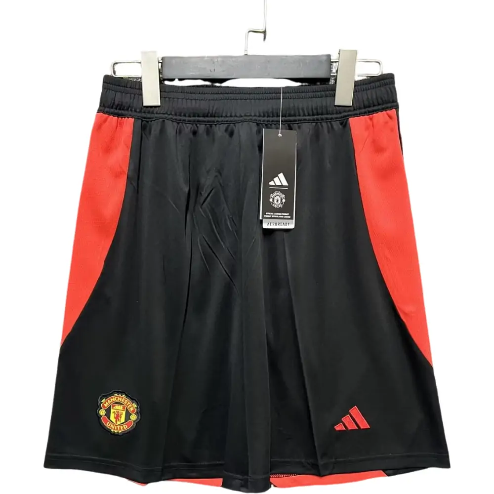 2024/25 Manchester United Home Shorts Fan Version 1:1 Thai Quality - Fans Edition