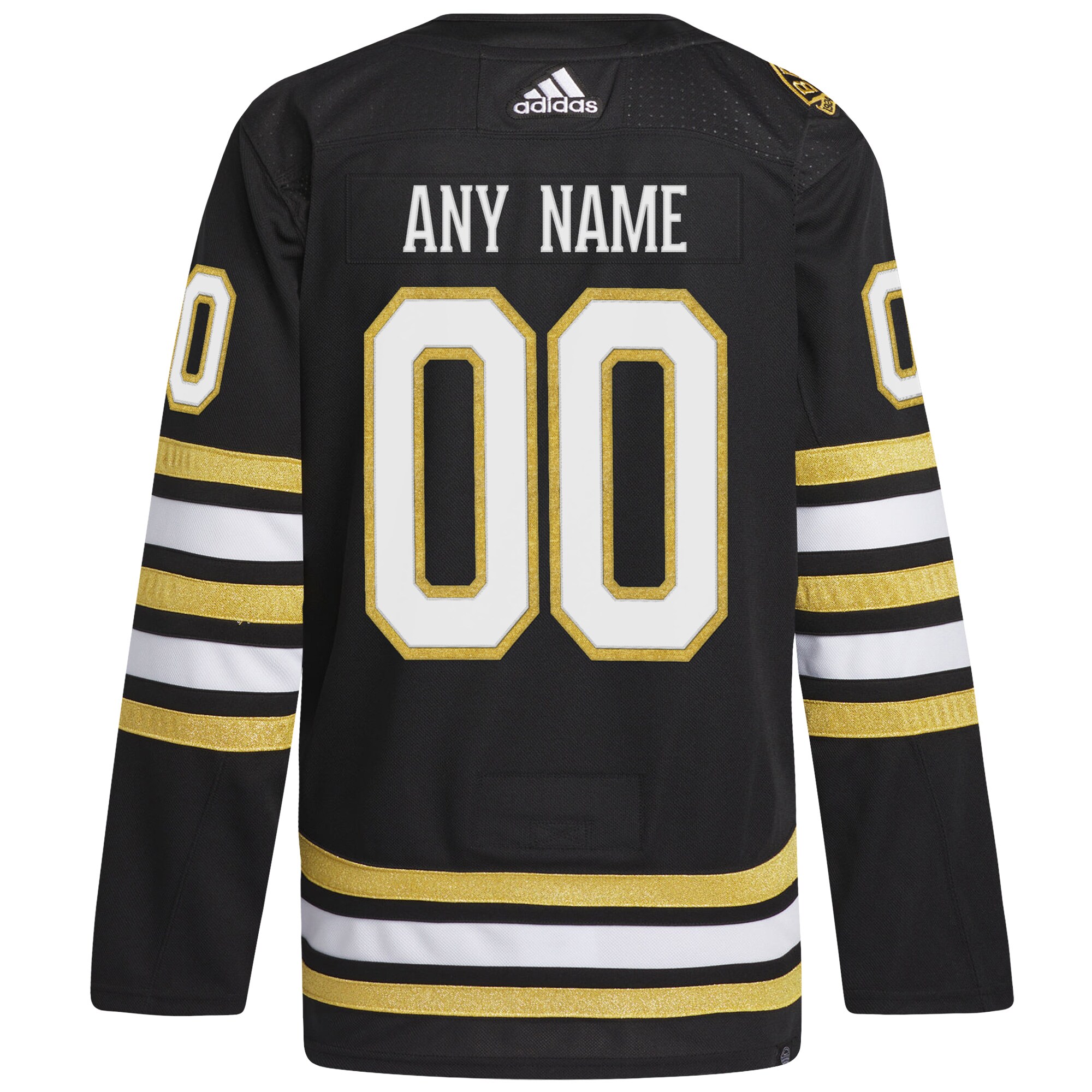 Boston Bruins    100th Anniversary Primegreen  Custom Jersey – Black