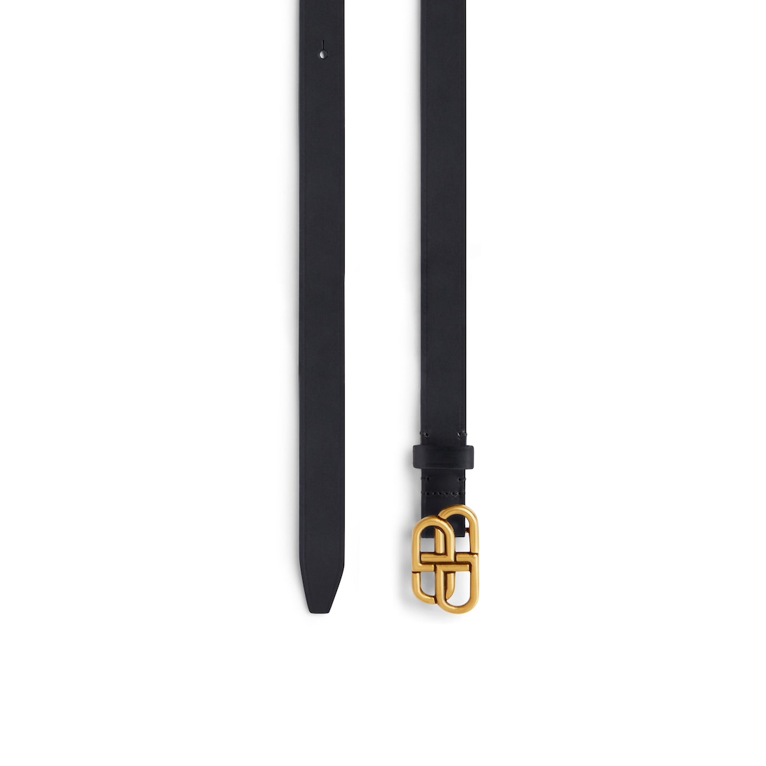 Women’s Bb Super Thin Belt in Black