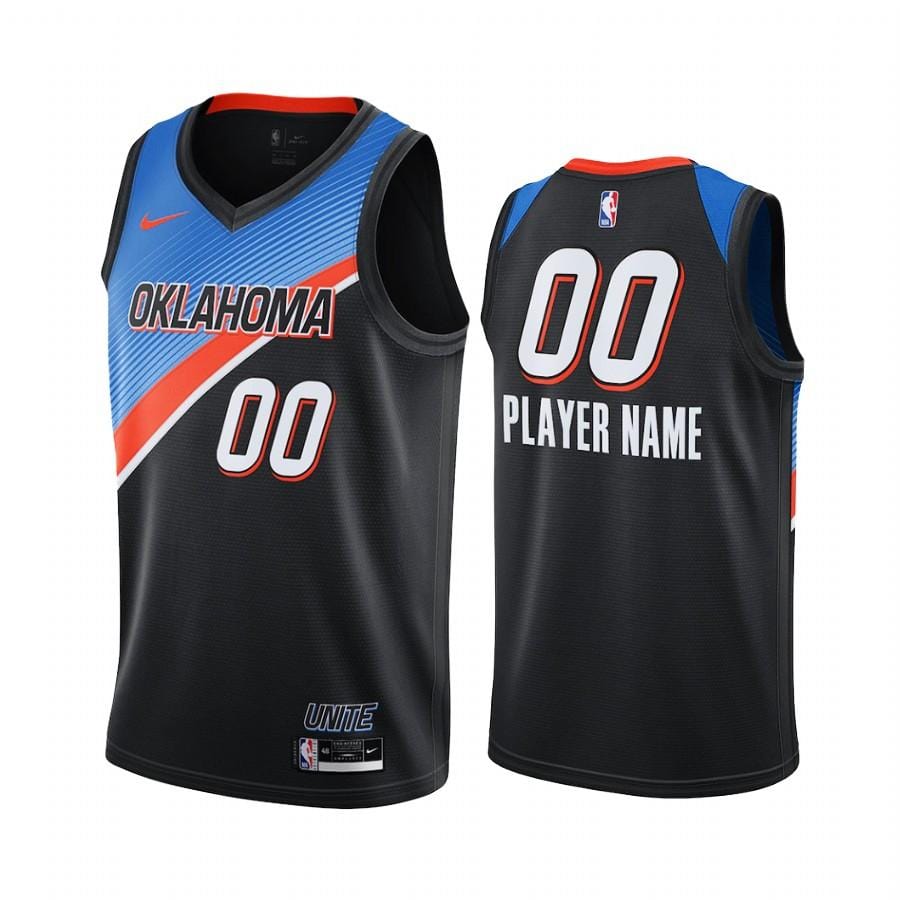 Custom Oklahoma City Thunder City Edition Jersey
