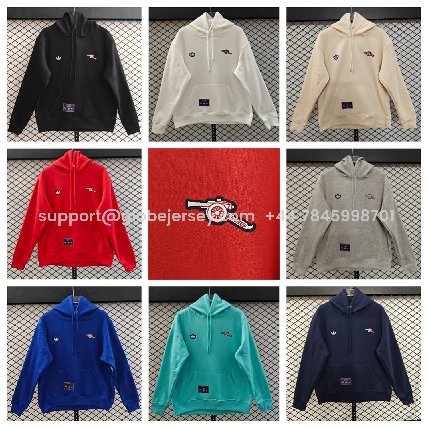 Arsenal 25-26 Originals Terrace Icon Unisex Pullover Hoodie
