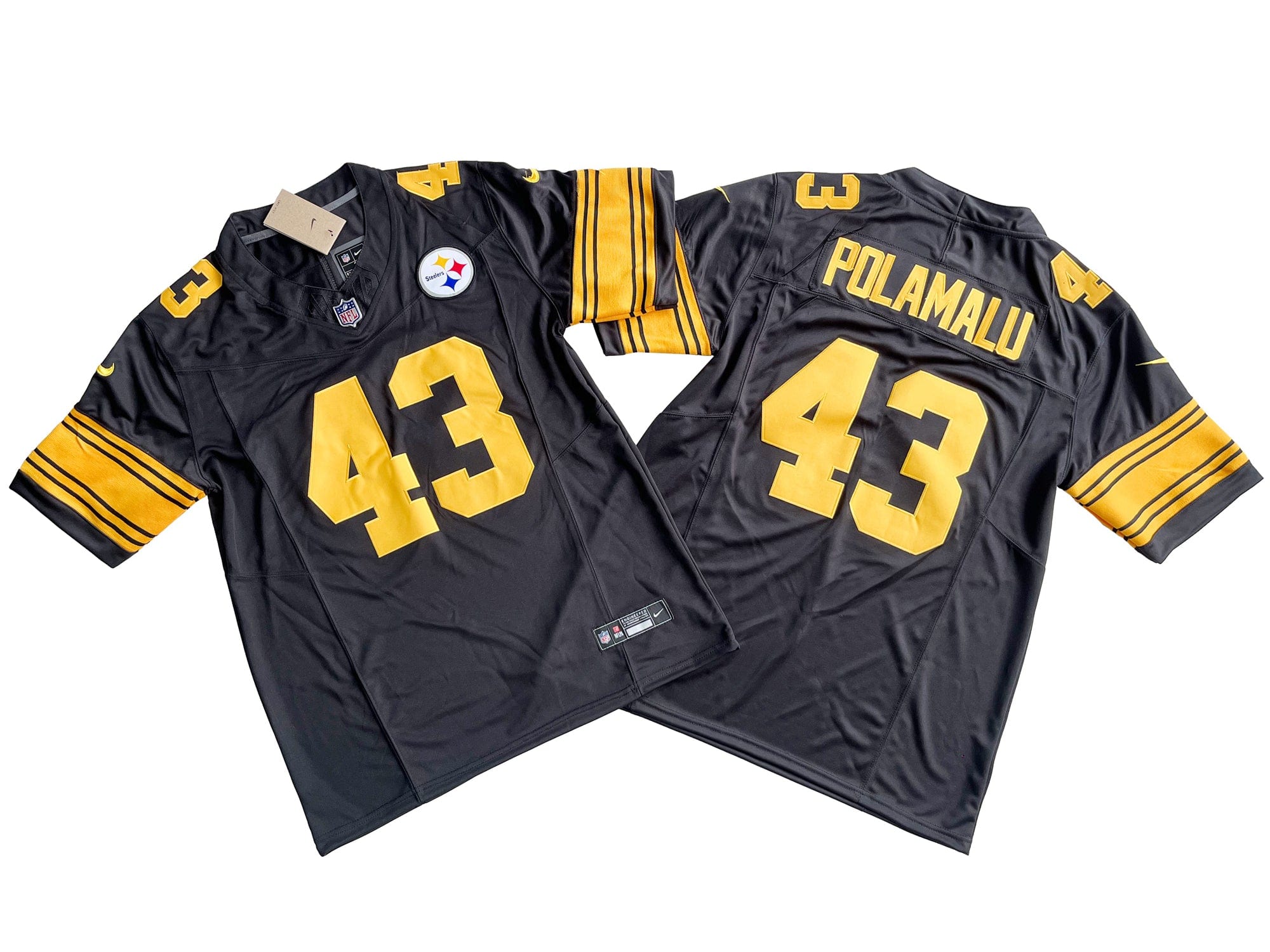 Pittsburgh Steelers 43# Troy Polamalu Nike Vapor F.U.S.E. Limited Jersey