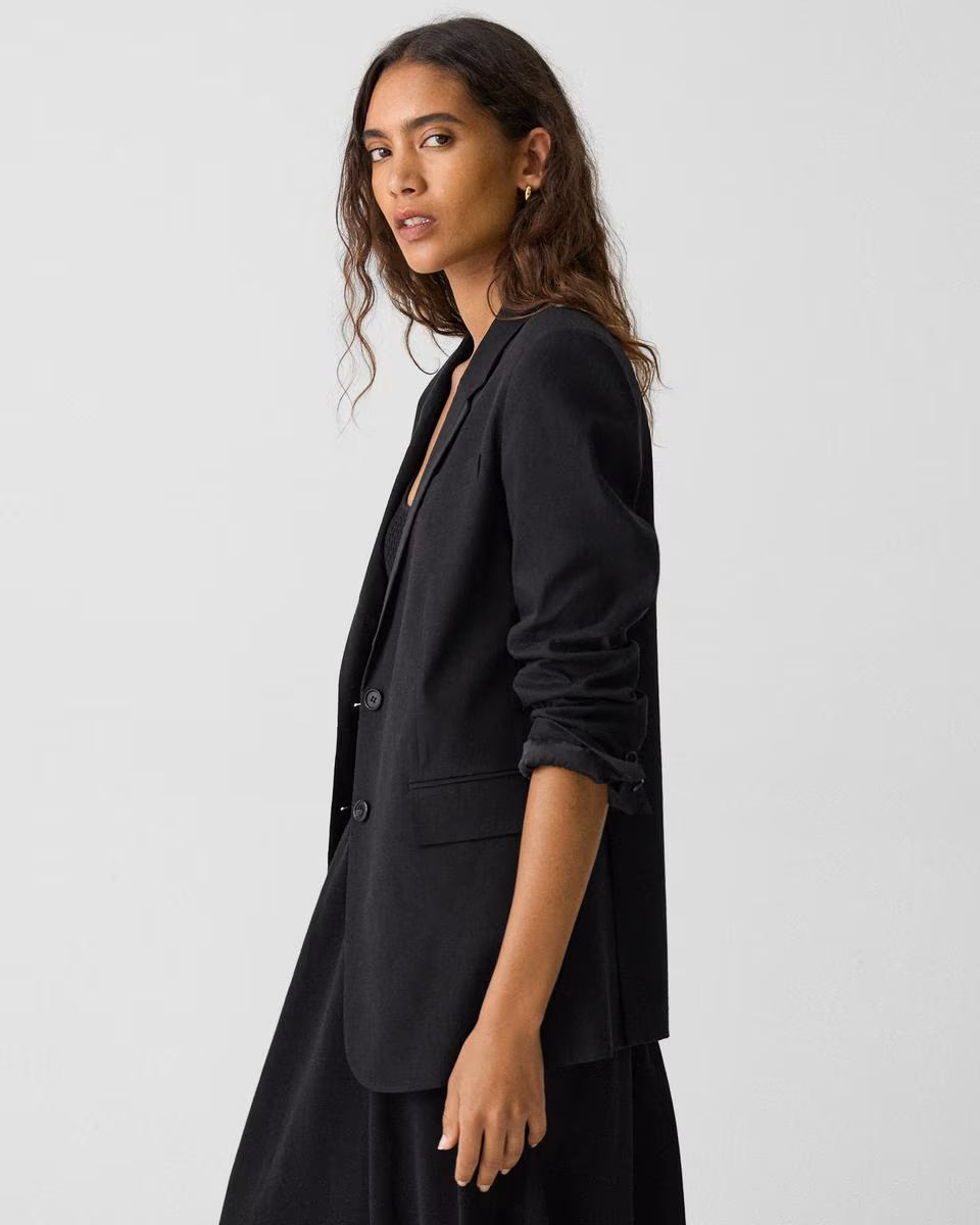 Relaxed Blazer in Good Linen