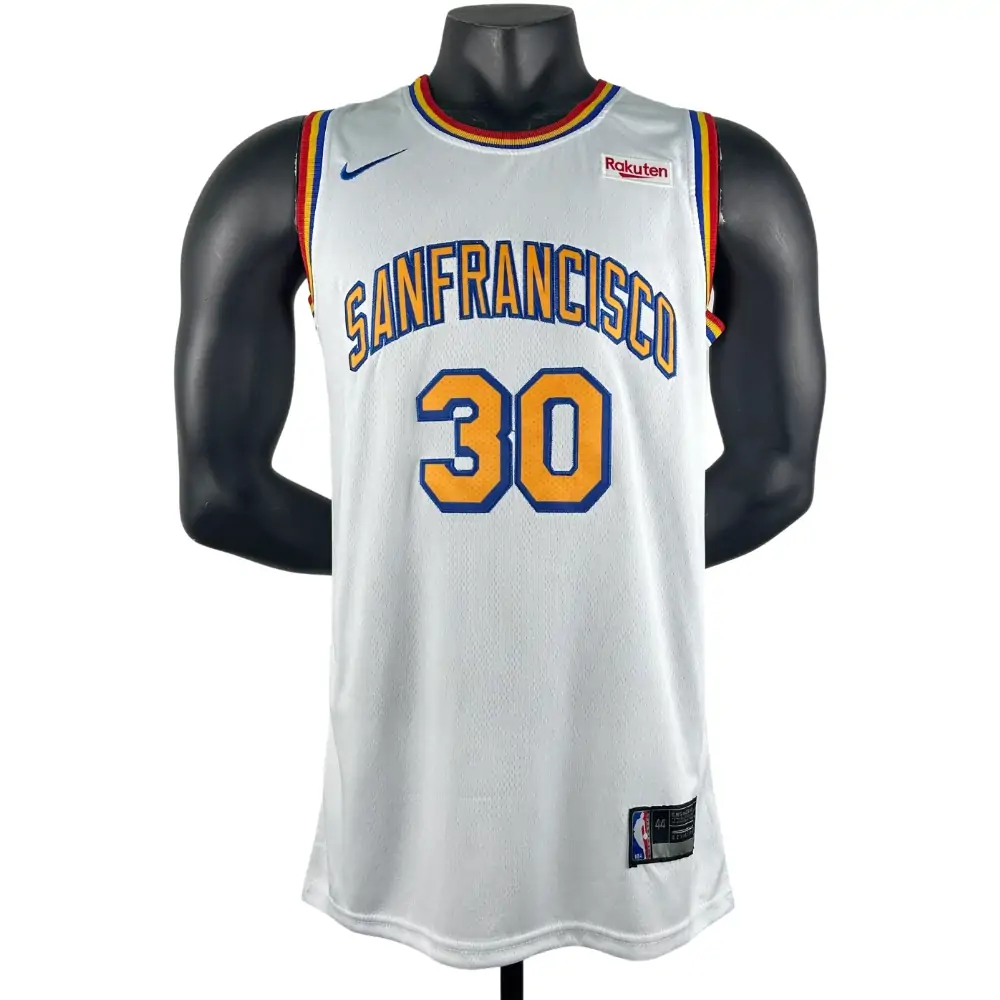 Embroidered Warriors San Francisco No. 30 Curry