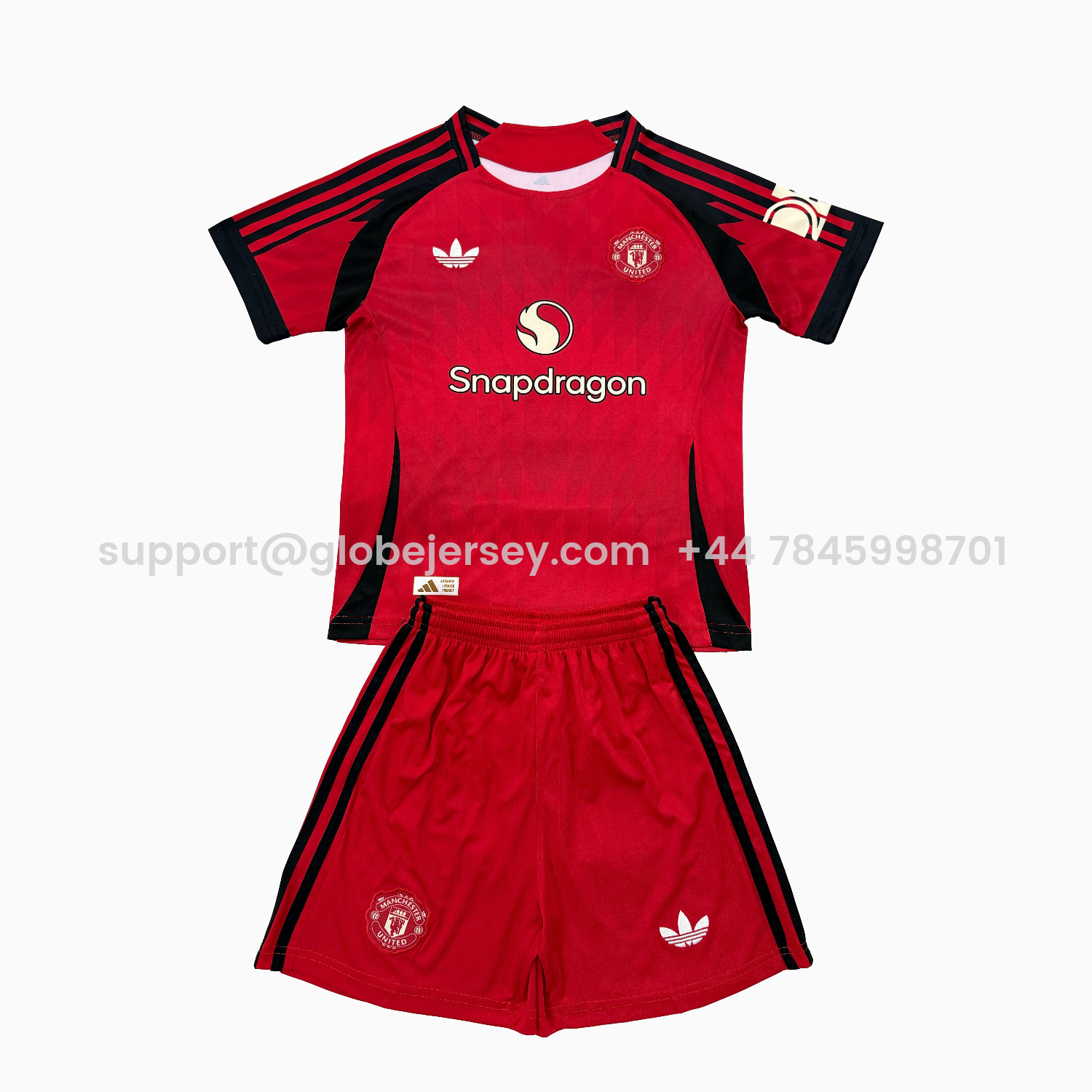 Manchester United 25-26 Red Concept Men's Adult Jersey Set - Fans Version