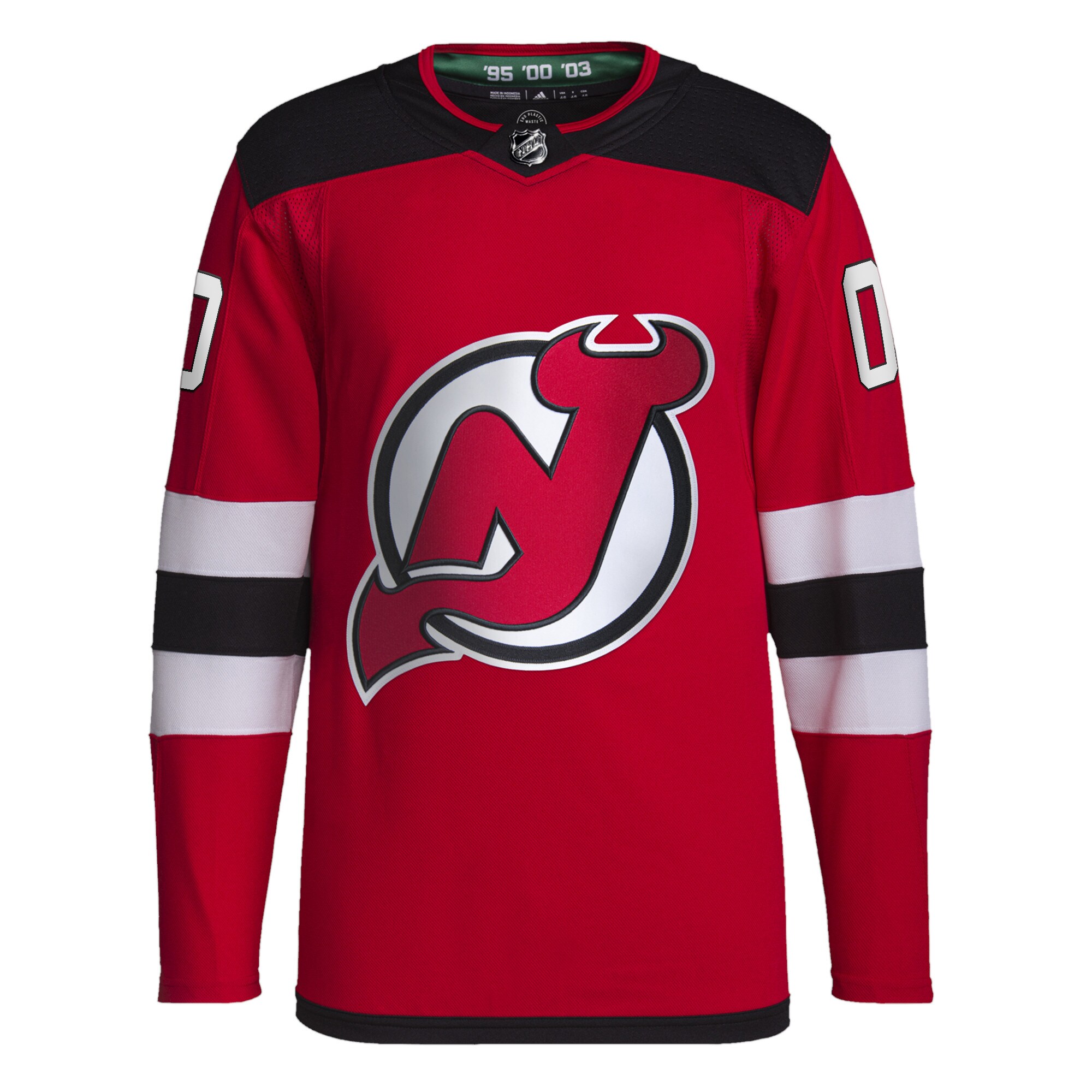 New Jersey Devils   Home  Primegreen  Custom Jersey – Red