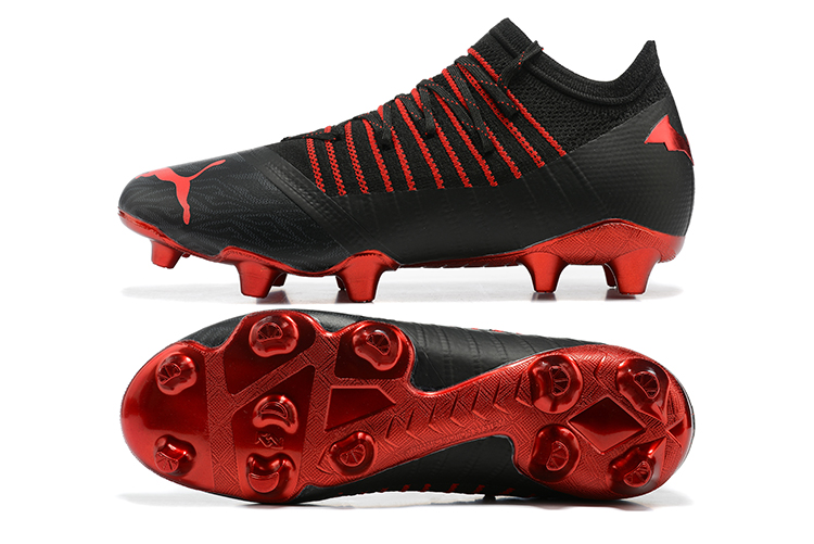 Neymar exclusive: electroplated bottom: waterproof full knitted FG football shoes