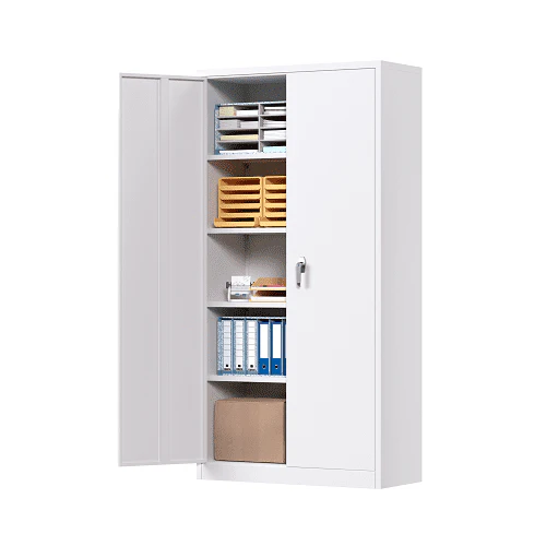 Supeer Black Metal Storage Cabinet, 72
