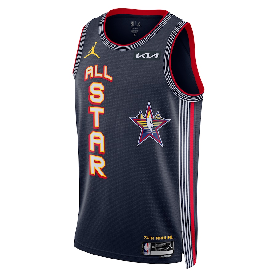 Unisex Jaren Jackson Jr. Navy 2025 NBA All-Star Game Swingman Jersey