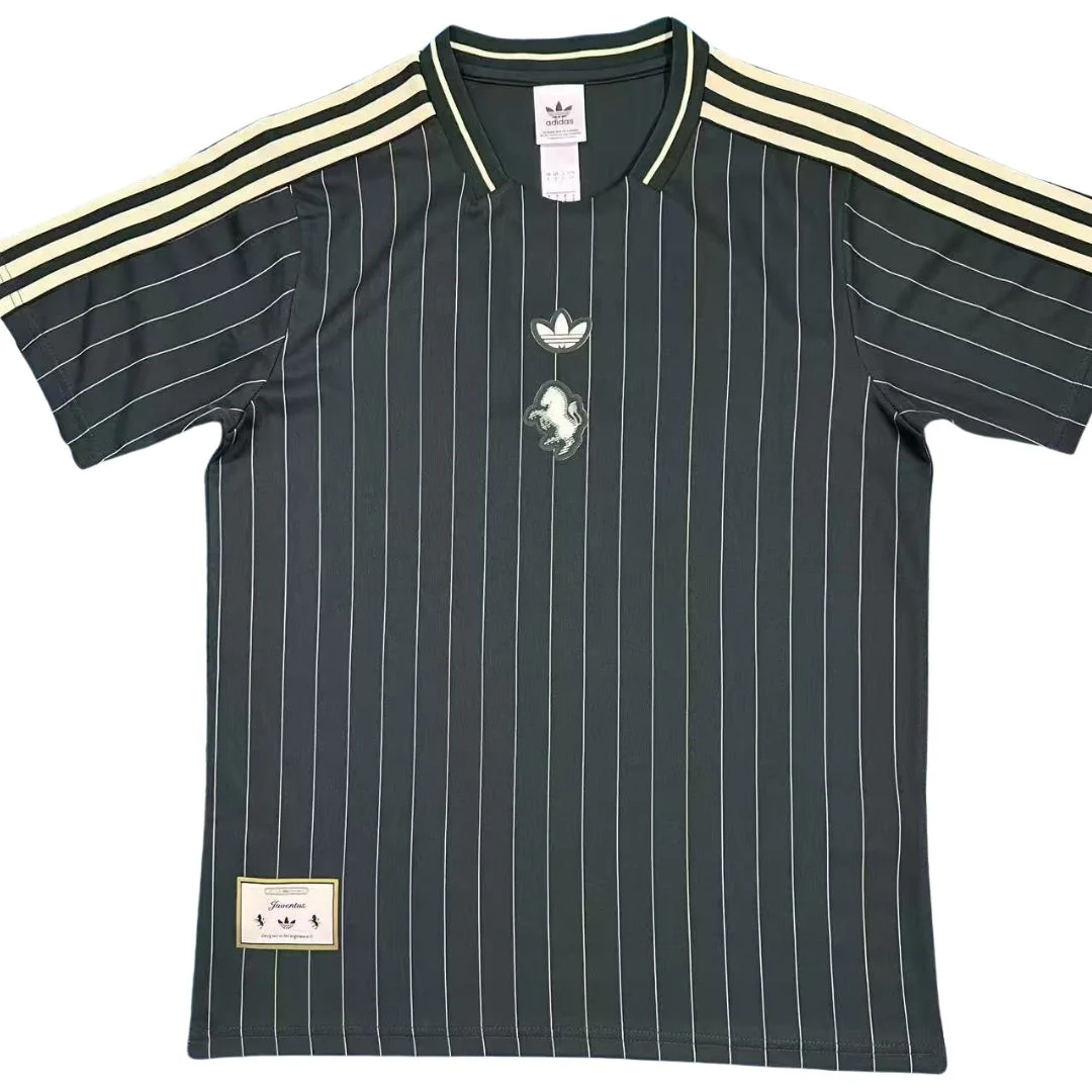 Juventus Terrace Icon Shirt 2025/26 Dark Green