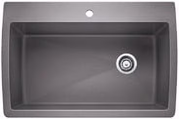BLANCO DIAMOND Cafe Brown Non-Porous Composite Single Bowl Sink