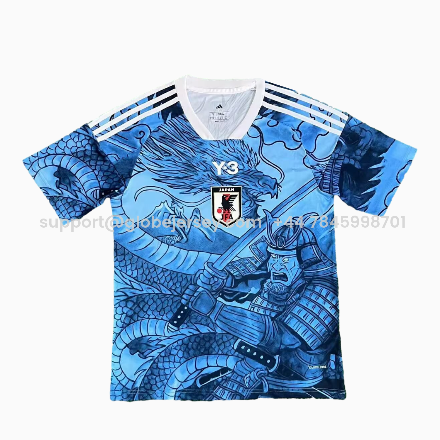 Japan 25-26 Y3 Samurai And Dragon Special Jersey - Fans Version